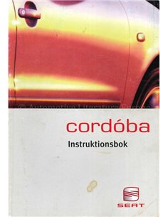 1999 SEAT CÓRDOBA BETRIEBSANLEITUNG SCHWEDISCH