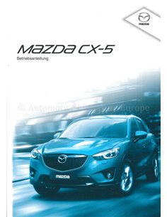 2015 MAZDA CX-5 OWNERS MANUAL GERMAN