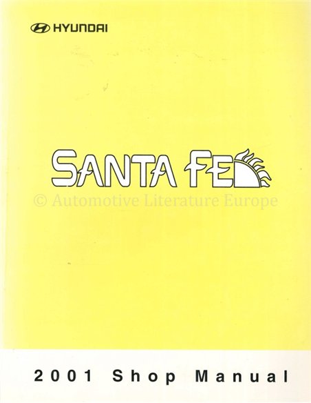 2003 HYUNDAI ELANTRA WERKSTATTHANDBUCH ENGLISCH