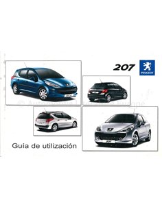 2007 PEUGEOT 207 BETRIEBSANLEITUNG SPANISCH