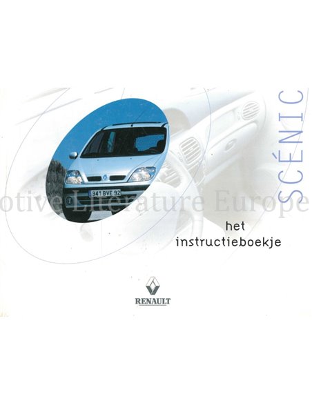 2001 RENAULT SCENIC OWNERS MANUAL DUTCH