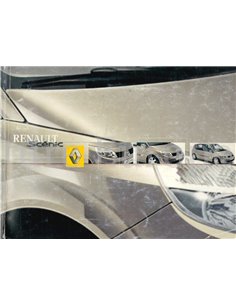 2004 RENAULT SCENIC INSTRUCTIEBOEKJE NEDERLANDS