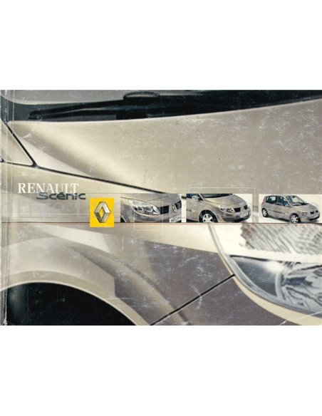 2004 RENAULT SCENIC BETRIEBSANLEITUNG NIEDERLÄNDISCH