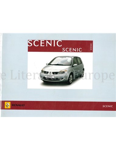 2007 RENAULT SCENIC OWNERS MANUAL DUTCH
