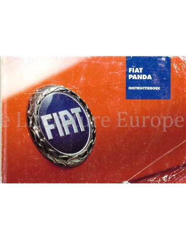 2003 FIAT PANDA OWNERS MANUAL DUTCH