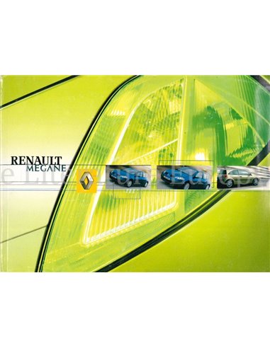 2002 RENAULT MEGANE OWNERS MANUAL DUTCH