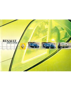 2004 RENAULT MEGANE INSTRUCTIEBOEKJE NEDERLANDS