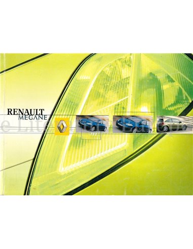 2004 RENAULT MEGANE OWNERS MANUAL DUTCH