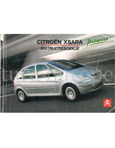 2003 CITROEN XSARA PICASSO INSTRUCTIEBOEKJE NEDERLANDS
