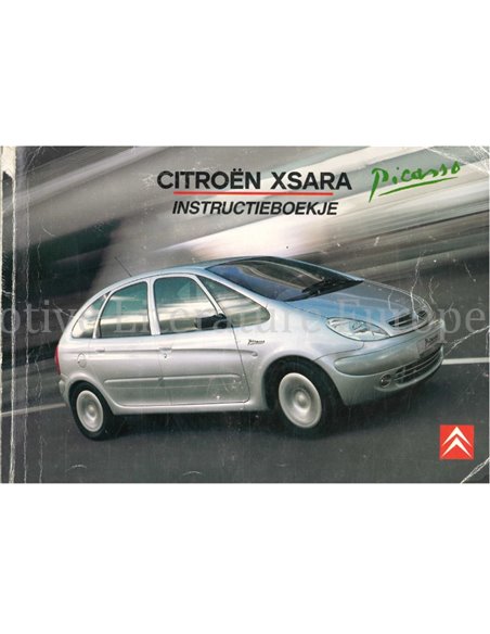 2003 CITROEN XSARA PICASSO OWNERS MANUAL DUTCH