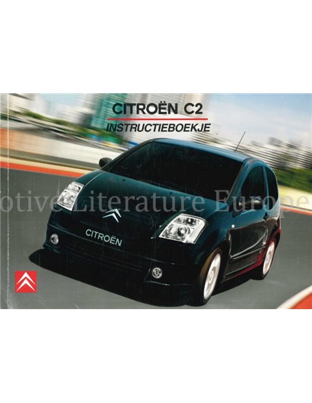 2007 CITROEN C2 BETRIEBSANLEITUNG NIEDERLÄNDISCH