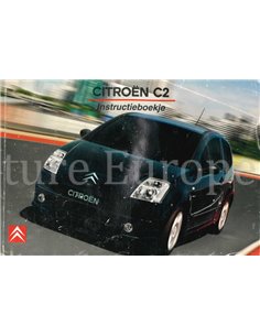 2006 CITROEN C2 INSTRUCTIEBOEKJE NEDERLANDS