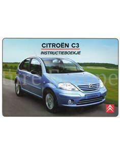 2002 CITROEN C3 OWNERS MANUAL DUTCH