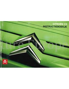 2006 CITROEN C3 INSTRUCTIEBOEKJE NEDERLANDS