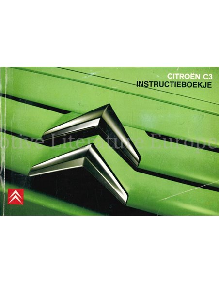 2006 CITROEN C3 OWNERS MANUAL DUTCH