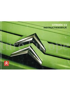 2005 CITROEN C3 INSTRUCTIEBOEKJE NEDERLANDS