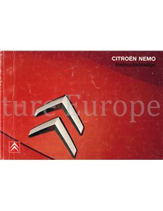 2008 CITROËN NEMO BETRIEBSANLEITUNG NIEDERLÄNDISCH