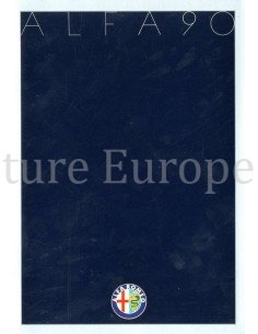 1985 ALFA ROMEO 90 BROCHURE GERMAN