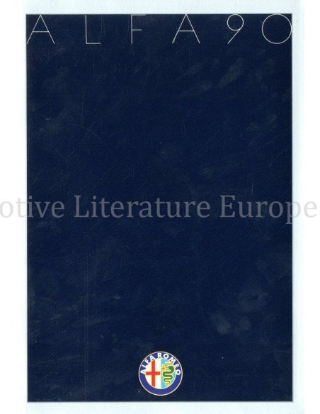 1985 ALFA ROMEO 90 PROSPEKT DEUTSCH