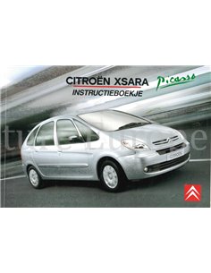 2005 CITROEN XSARA PICASSO BETRIEBSANLEITUNG NIEDERLÄNDISCH