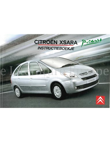 2005 CITROEN XSARA PICASSO INSTRUCTIEBOEKJE NEDERLANDS