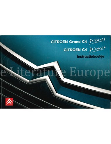 2009 CITROEN C4 PICASSO OWNERS MANUAL DUTCH