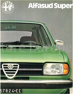 1979 ALFA ROMEO ALFASUD SUPER BROCHURE DUTCH
