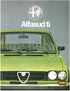 1978 ALFA ROMEO ALFASUD TI PROSPEKT NIEDERLÄNDISCH