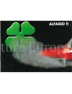 1982 ALFA ROMEO ALFASUD TI BROCHURE DUTCH