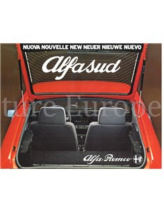 1981 ALFA ROMEO ALFSUD PROSPEKT NIEDERLÄNDISCH