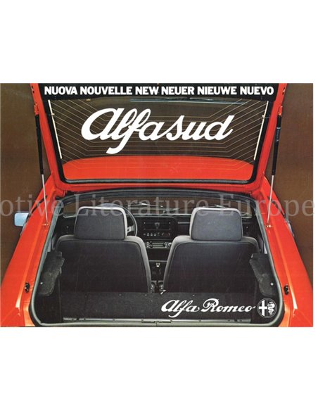 1981 ALFA ROMEO ALFSUD PROSPEKT NIEDERLÄNDISCH