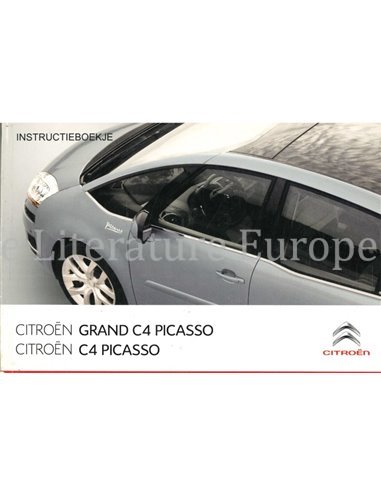 2010 CITROEN C4 (GRAND) PICASSO OWNERS MANUAL DUTCH