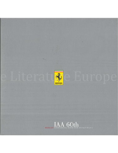 2003 FERRARI FRANKFURT IAA PERSMAP 19675/03