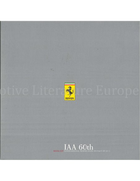 2003 FERRARI FRANKFURT IAA PERSMAP 19675/03