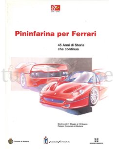 1997 PININFARINA PER FERRARI BROCHURE ITALIAN 1214/97