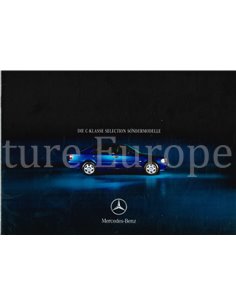 1999 MERCEDES BENZ C CLASS SELECTION BROCHURE GERMAN
