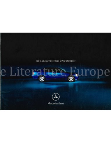 1999 MERCEDES BENZ C CLASS SELECTION BROCHURE GERMAN
