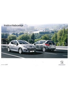 2011 PEUGEOT 207 INSTRUCTIEBOEKJE NEDERLANDS