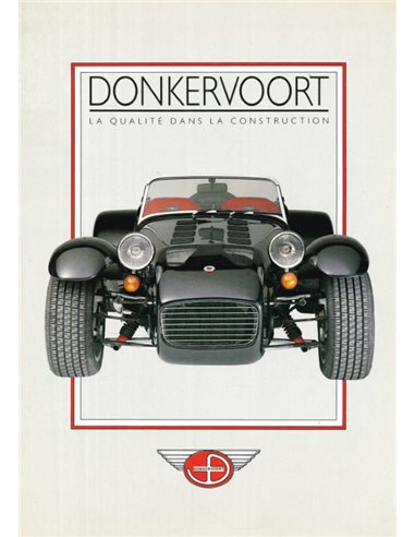1989 DONKERVOORT S8A PROSPEKT FRANZÖSISCH
