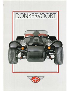 1989 DONKERVOORT S8A BROCHURE ITALIAN