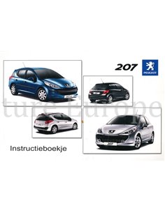 2007 PEUGEOT 207 OWNERS MANUAL DUTCH