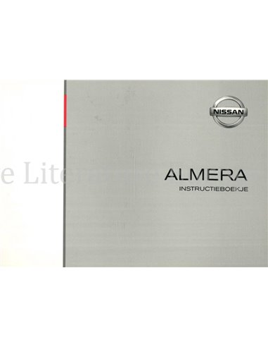 2004 NISSAN ALMERA OWNERS MANUAL DUTCH