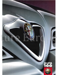 1998 ALFA ROMEO 166 BROCHURE NEDERLANDS