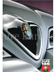1998 ALFA ROMEO 166 ACCESSOIRES BROCHURE NEDERLANDS