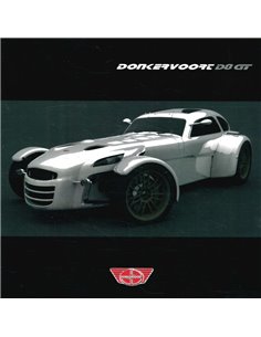 2007 DONKERVOORT D8 GT BROCHURE ENGELS