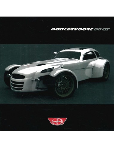 2007 DONKERVOORT D8 GT BROCHURE ENGELS