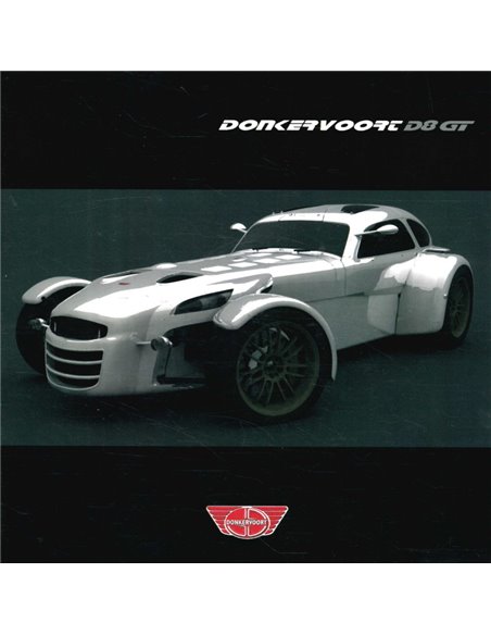 2007 DONKERVOORT D8 GT BROCHURE ENGELS