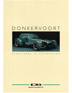 1994 DONKERVOORT D8 BROCHURE NEDERLANDS
