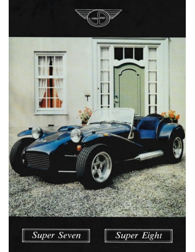 1981 DONKERVOORT S7 | S8 BROCHURE ENGELS