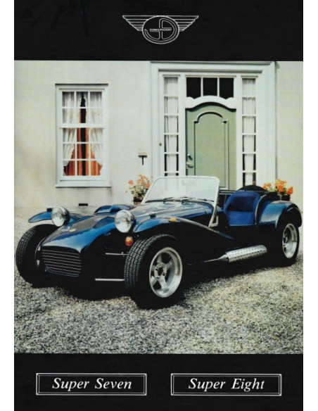 1981 DONKERVOORT S7 | S8 BROCHURE ENGELS